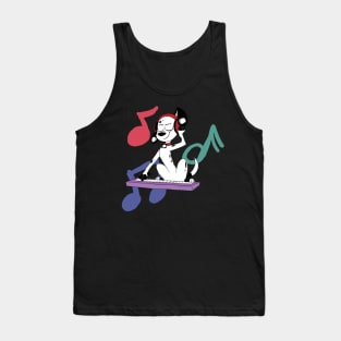 D.J. Dalmatian Tank Top